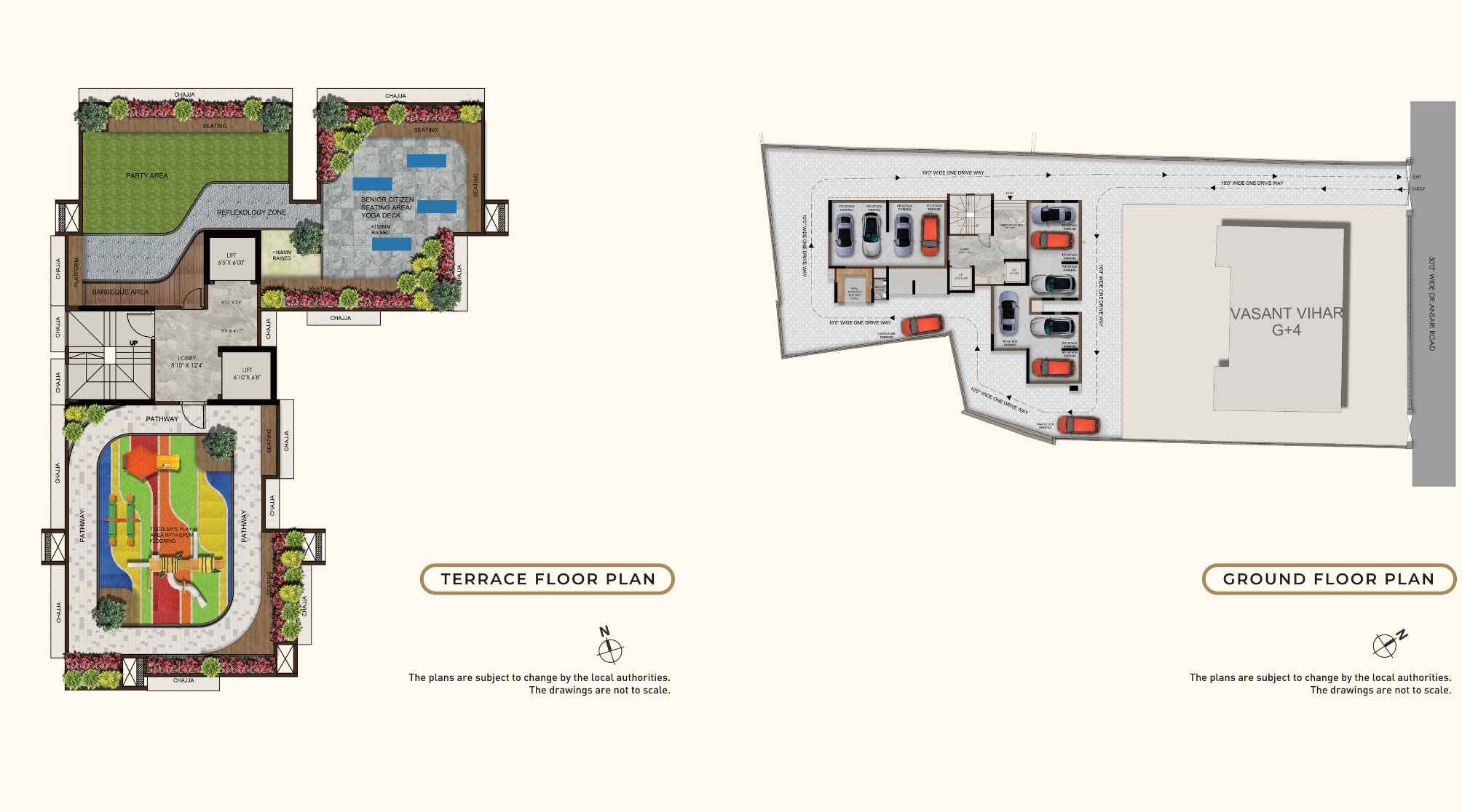 Pranav-PCPL-Nirmal-Kunj-CHSL-Ground-&-Terrace-Floor-Plan